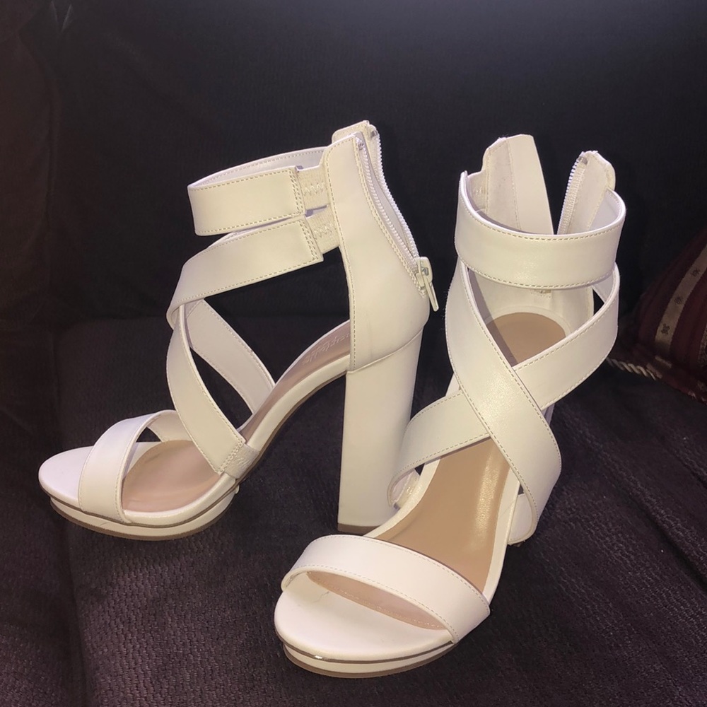 Brand New White Heels